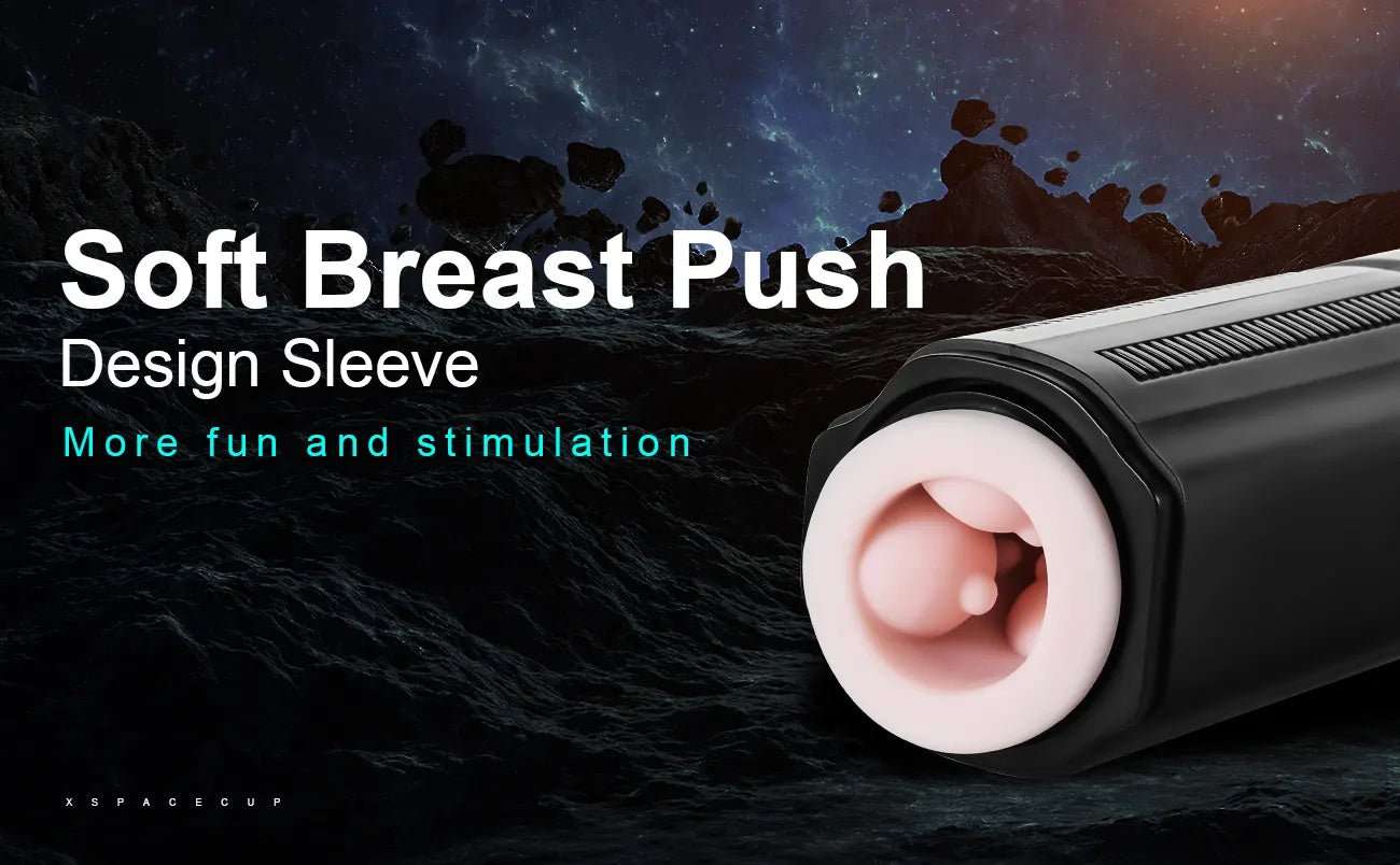 Leten TURBO 10 Modes Manual Speeds Breast Push Sleeve