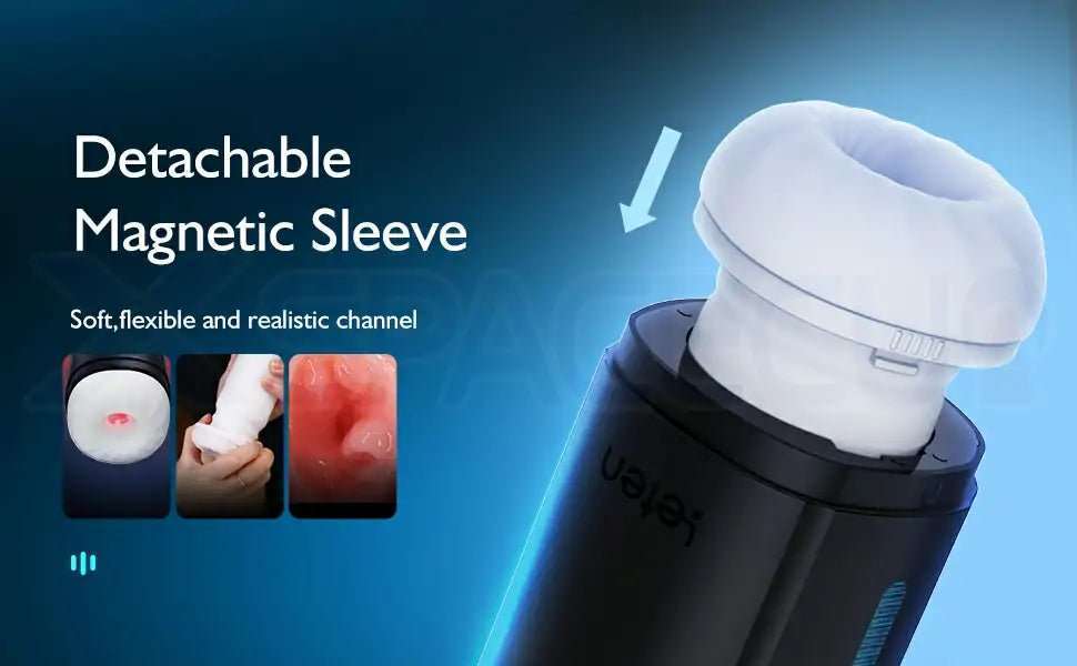 XT27 Intelligent Auto Stroker Dual Heating 9 Voice & Scene Penis Trainer