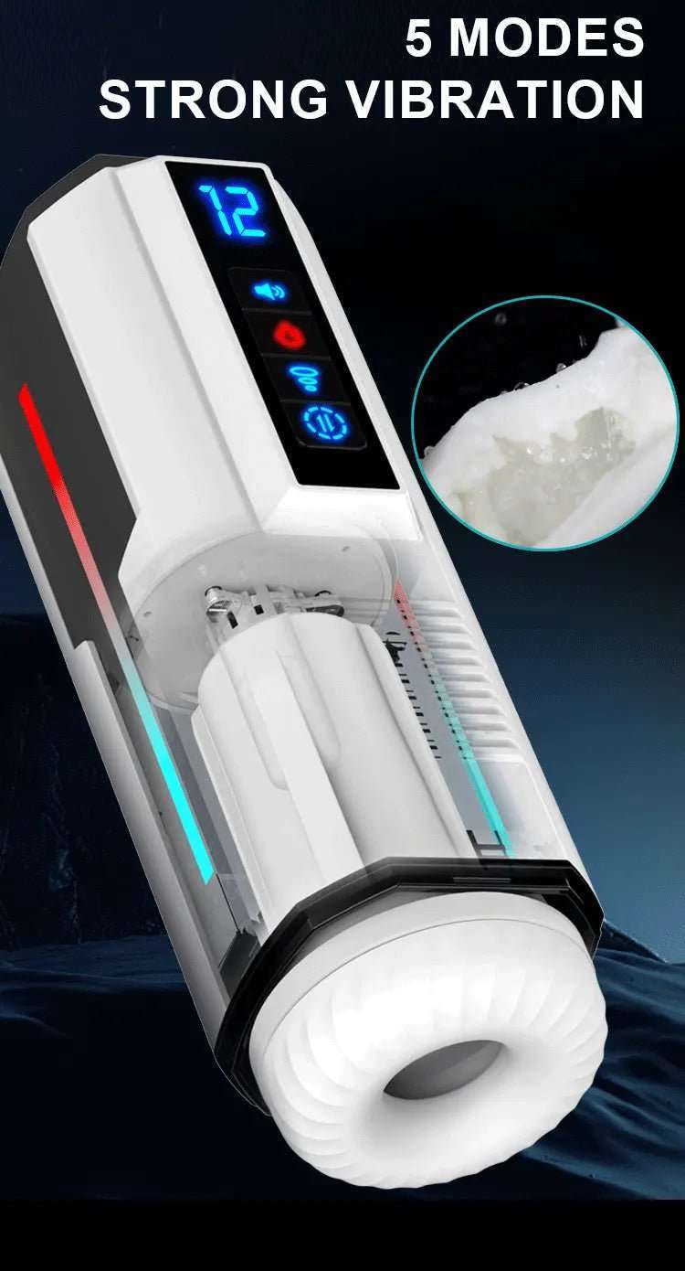 XS11 Male Masturbator Sucking Thrusting Vibrating Heating Moaning