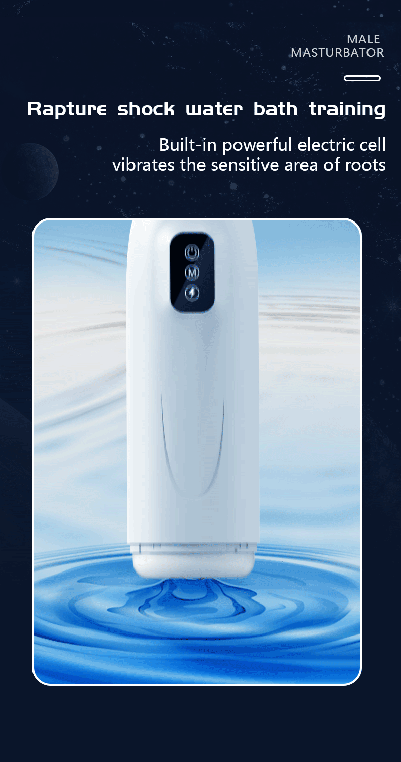 Diver 4-in-1 Waterproof Telescopic Vibration Heating Masturbation Cup