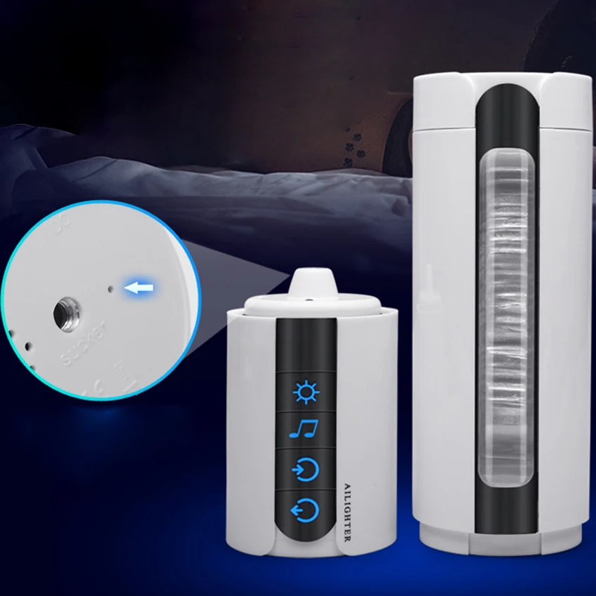 Ailighter AirJet Automatic Heating & Sucking Interactive Pronunciation Male Masturbator