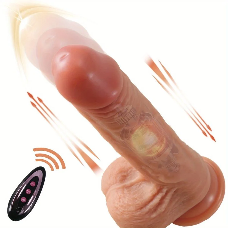 3850a554c2d0614fe0e5591fe3323b14 YIQU Remote Control Dildo 4-in-1 360-degree Dildo With 10 Vibration 10 Telescopic