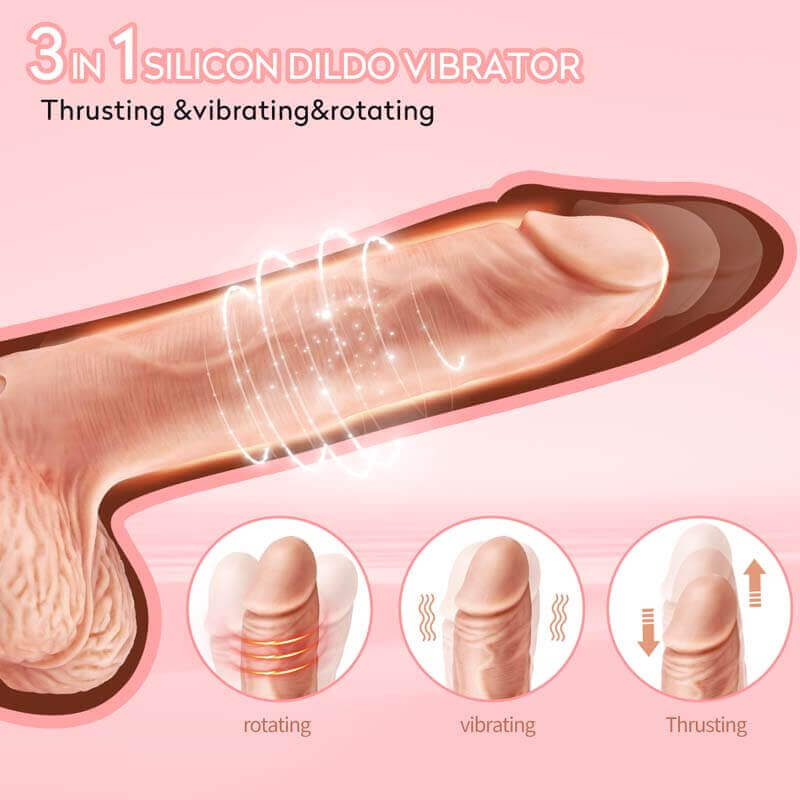 Erocome Aquila Realistic Thrusting Dildo