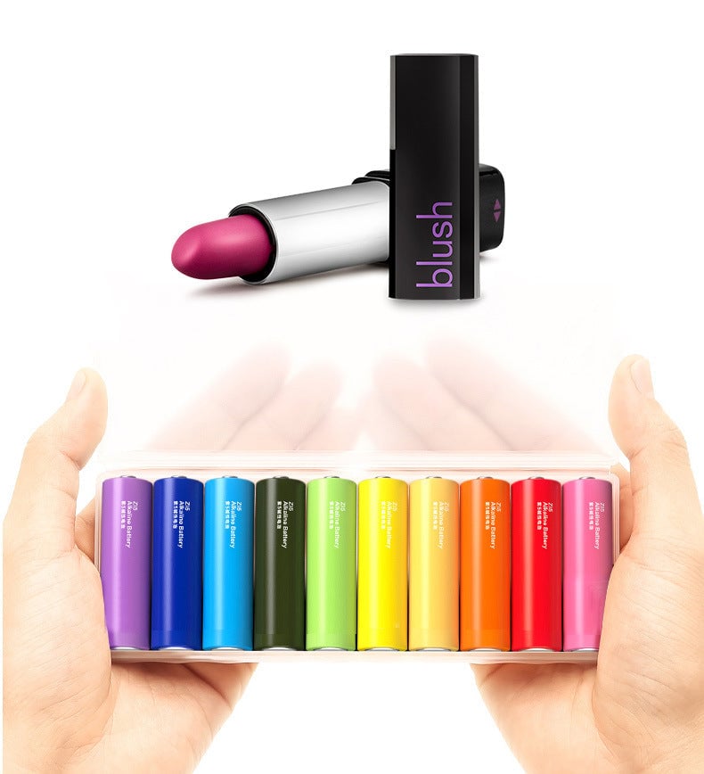 Blush Rose Lipstick Mini Bullet Vibrator