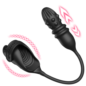 Arthur - Thrusting & Vibrating Glans Trainer for Intense Penis and Anal Stimulation