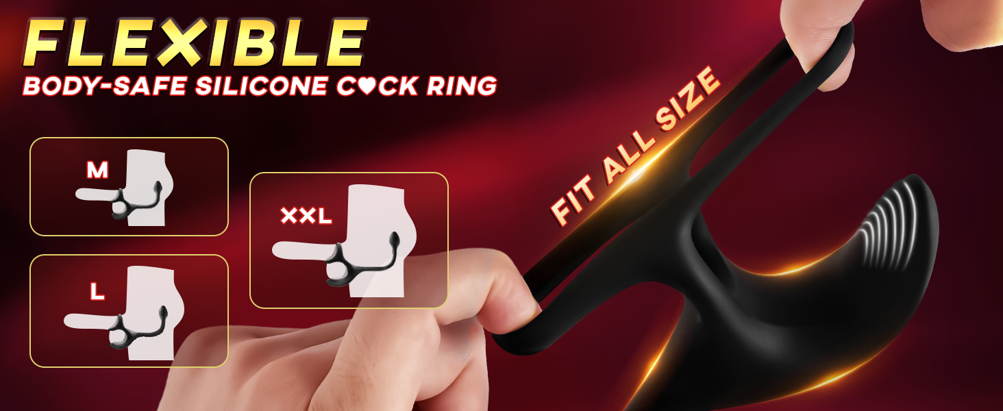 Zenith - Spherical Vibrating Anal Plug with Penis Rings