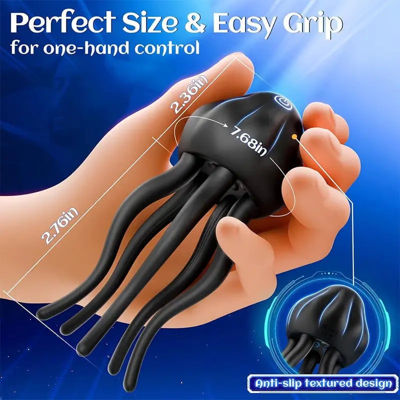 XG12_Jellyfish-Shaped_Silicone_Glans_Vibrator_9