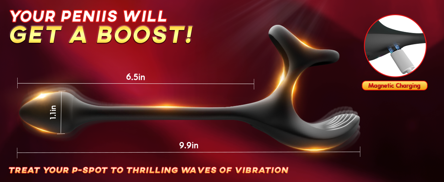 Zenith - Spherical Vibrating Anal Plug with Penis Rings