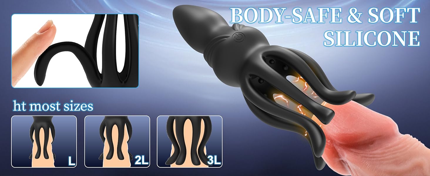 4 In 1 Super Strong Vibration 9 Different Vibration Modes Unisex Sex Toy