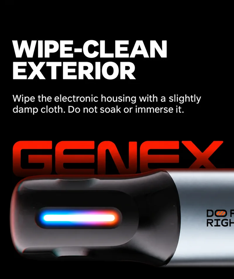 GX2 wipe-clean electronic exterior