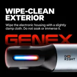 GX2 wipe-clean exterior and electronic housing